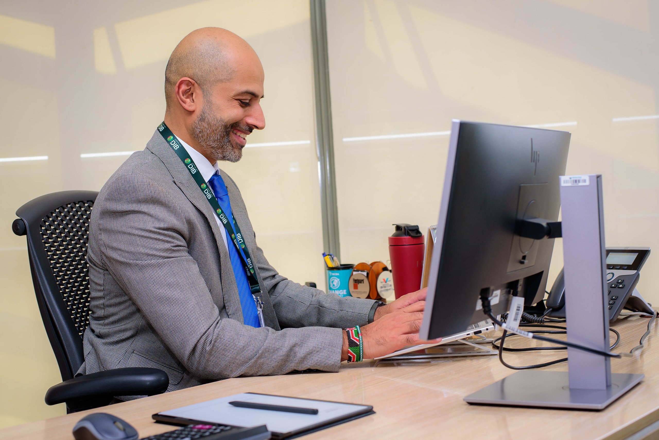 Executive at desk – corporate photography by Skater Photography, Nairobi